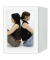 1x125 Daiber Endlospassepartouts 13x18cm wei&szlig;graue Linie