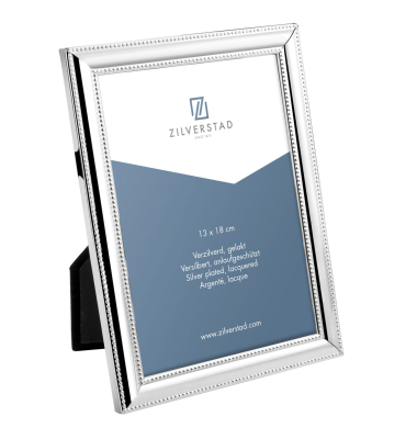 Perl silber     13x18 Metall Portrait          6150201