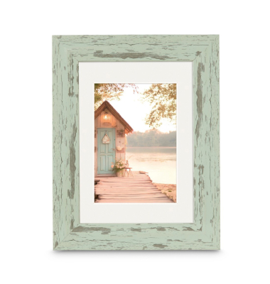 Cottage Braun         20x30 Kunstst.inkl.Passepartout 193334
