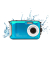 Aquapix W3027 Wave Iceblue