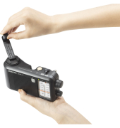 MMR-77 matt schwarz NotfallKurbel Radio