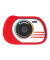 Foto- und Videokamera rot