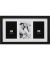 S66KA3 Galerie   3x10x15 Holz schwarz mit Passepartout