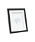 S65KK2 schwarz     15x20 Holz doppeltes Passepartout