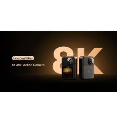 QooCam 3 Ultra 360&deg; Action Camera