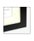 Regent 5 Passepartout  15x20 Holz Bilderrahmen schwarz V32685