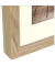 Malmo natural     9x1313x18 Holz mit Passepartout     V4557N