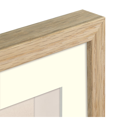 Malmo natural    20x3030x40 Holz mit Passepartout     V4534N