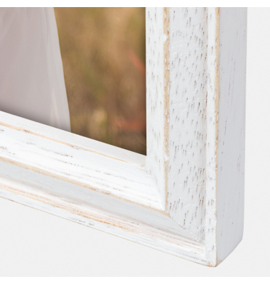 Rosel White            13x18 Holz Portrait             AC257W