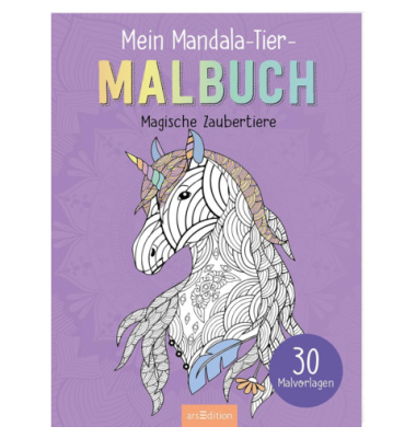 Malbuch Mandala-Tiere Zaubertiere magisc