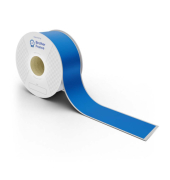 Rollenetiketten 50mmx30m blau