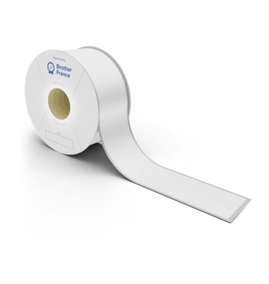 Rollenetiketten 50mmx30m wei&szlig;