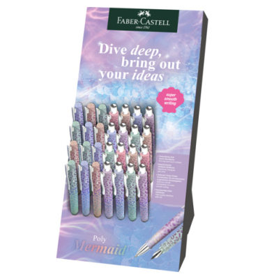 Thekendisplay 28ST Poly BallPen Mermaid