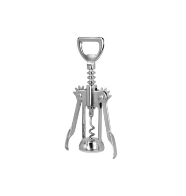 Hebelkorkenzieher verchromt L 16 cm