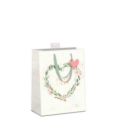 Geschenktasche 7549-2520-M, Hochzeit, 180mm x 230mm