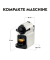 Nespresso XN 1001 Inissia Coffee Machine  white   by Krups