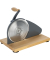 Brotschneidemaschine manuell, grau