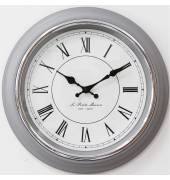  Wanduhr 12966, grau