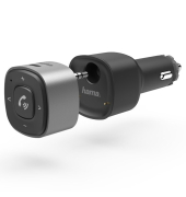 Bluetooth-Receiver f&uuml;r KfZ 3,5mm Stecker und USB-Ladeger&auml;t