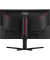  Monitor Q27G3XMN/BK, QHD (2560x1440 Pixel), 1 ms, schwarz/rot