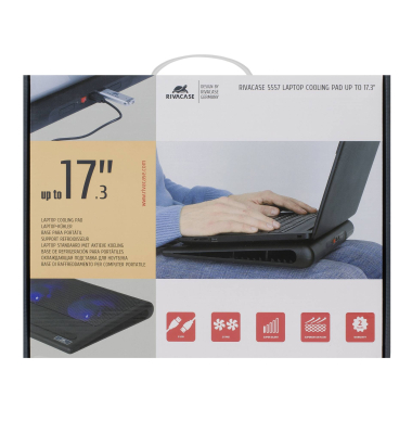 5557 Notebook K&uuml;hlpad bis 43,9cm (17.3 )