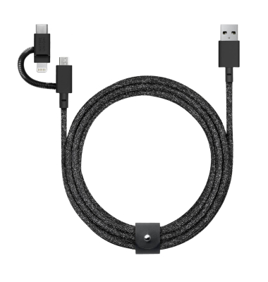 Belt Cable Universal 2m Black