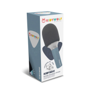 Mikrofon Bluetooth mit Licht blau