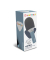 Mikrofon Bluetooth mit Licht blau