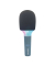 Mikrofon Bluetooth mit Licht blau