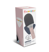 Mikrofon Bluetooth mit Licht rosa