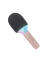 Mikrofon Bluetooth mit Licht rosa