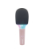 Mikrofon Bluetooth mit Licht rosa
