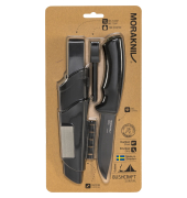 Bushcraft Jagdmesser Survival schwarz