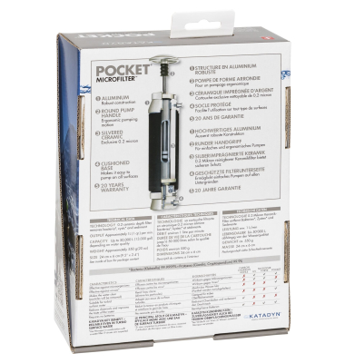 Pocket Filter Wasserfilter