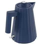 Plisse Wasserkocher blau, klein