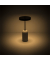 Schreibtischlampe, anthrazit/beige