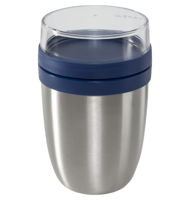 Thermo-Lunchpot Ellipse Edelstahl Vivid Blue 500+200ml