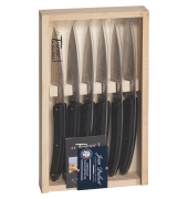 Jean Dubost Messer Set 6 tlg., Acrylic Black
