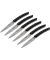 Jean Dubost Messer Set 6 tlg., Acrylic Black