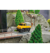 Carson 1:87 MB Unimog U406 Zweiwegefzg. 100% RTR
