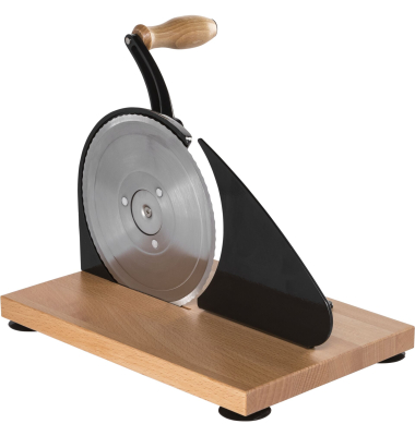 Brotschneidemaschine manuell, schwarz