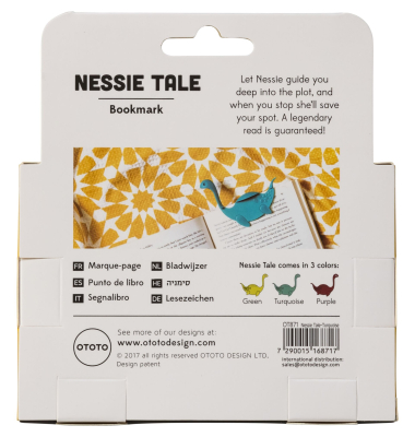 Nessie Tale T&uuml;rkis Lesezeichen