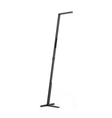 LED-Stehlampe FLEX UP 922801, schwarz, mit komplett montiert, dimmbar