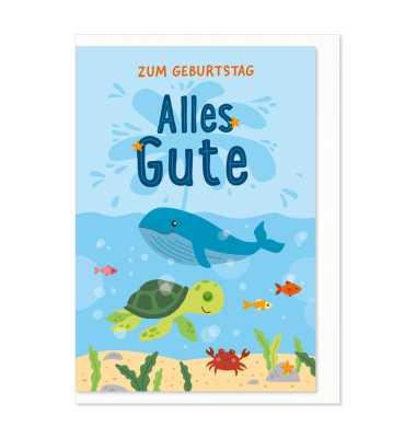 Geburtstagskarte Kinder