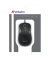 Silent Optical Mouse Black                      49024