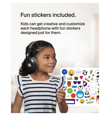 Soundform Mini-On-Ear f&uuml;r Kinder BT USB-C sch.AUD002btBKV3