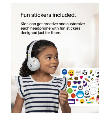 Soundform Mini-On-Ear f&uuml;r Kinder BT USB-C ws. AUD002btWTV3