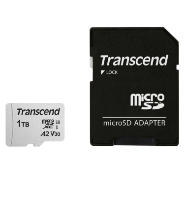 microSDXC 300S-A   1TB Class 10 UHS-I U3 V30 A2