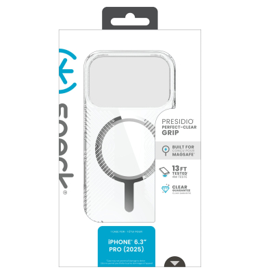 Presidio Perfect Clear Grip Case MagSafe iP 17 Pro