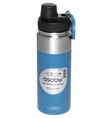 Alpine Flask Bottle Blau, 0.53 L